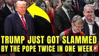 🚨The Pope Just SLAMMED Trump TWICE IN ONE WEEK