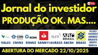 ALERTA VALE3 CMIN3 ROMI3 SANB11 AURA33 VLID3 ABCB4 VAMO3 EMBR3 BRAV3 BEEF3 BBAS3 BBDC4 TUPY3 MGLU3