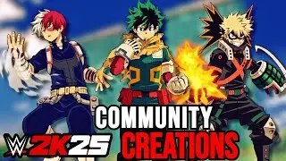&laquo;Моя геройская академия&raquo; в WWE 2K25 &mdash; БЕЗУМНАЯ подборка создания персонажей.