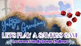 Yahtzee and Grinchmas Low Income Savings Challenges Dice Game Savings Challenges #savingschallenges