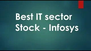 Best IT sector stock | Fundamental Analysis of Infosys