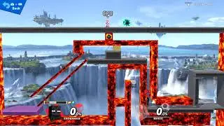Smash Ultimate - Steve Obstacle Course [ID: KB3M3KXG]