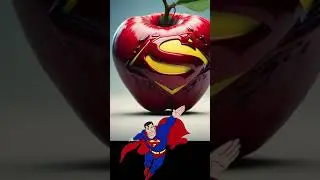 Superhero but apple#avengers#marvel#shorts