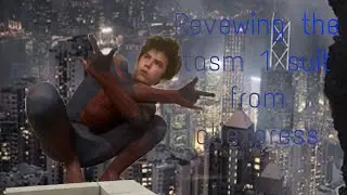 The Tasm 1 suit from aliexpress out of package review (aliexpress costume)