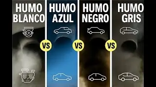 &iquest;AZUL, BLANCO, NEGRO o GRIS? El color del HUMO de tu AUTO revela la salud de tu MOTOR