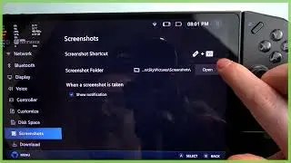 LENOVO Legion GO S &ndash; How to Take Screenshot