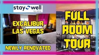 Я ОСТАНОВИЛСЯ в недавно отремонтированном номере в Лас-Вегасе&hellip; Excalibur Stay Well 2 Queen | Обзо...