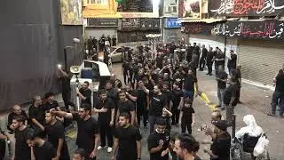 بث مرور مواكب العزاء بجانب الحسينية - ذكرى إستشهاد الإمام الحسن المجتبى