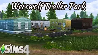 Lunar Trails - Werewolves Trailer Park Sims 4 Speedbuild (no CC)
