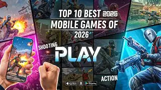 Топ-10 лучших мобильных игр 2026 года - Видео №01 | Игры на вашем телефоне!
