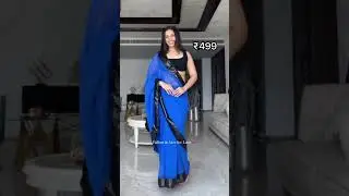 Recreating iconic bollywood sarees with shopsy!!!!