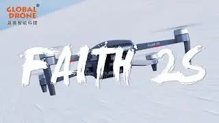 Global Drone & C-Fly Faith 2S,5KM Control Range and Real 4K camera!
