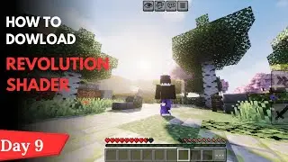 How to download revolution shader || Day 9 || #mcpe #shaders 