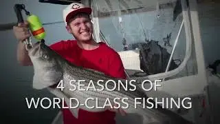 Fish the 9 Lakes of East Tennessee- four seasons destination for angling