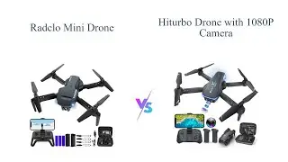 Mini Drone with Camera Comparison | RADCLO vs. Beginners Drone 🚁🎥