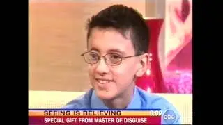 ABC Good Morning America Boy Trades Patch for Prosthetic Eye March 1, 2006