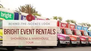 Behind-the-Scenes Tour at Bright Event Rentals Showroom & Warehouse