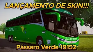 LAN&Ccedil;AMENTO DE SKIN!!! P&aacute;ssaro Verde 19152 - Proton Bus Simulator 