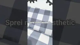 Sprei Motif Aesthetic
