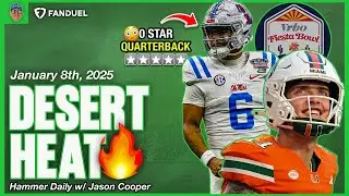 Ole Miss vs Miami Final Thoughts, NHL Best Bets, NFL Props | The Hammer Daily | Presented By FanDuel