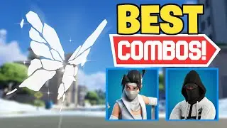 *NEW* BEST SHATTERED WINGS BACKBLING [MONARCH'S LEVEL UP QUEST PACK] COMBOS! | Fortnite