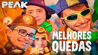PEAK: AS PIORES QUEDAS DOS STREAMERS - MELHORES MOMENTOS ENGRA&Ccedil;ADOS (COMPILADO) #peak #streamers