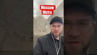 Foreigner in Moscow Metro