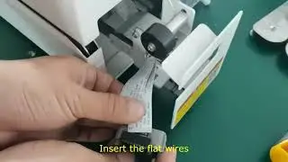 Change rotary heat sealer print head subtitle
