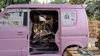 DA64V semi wagon  4&times;2  automatic transmission painting on process. made to order unit