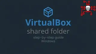 how to create a virtualbox share folder on windows