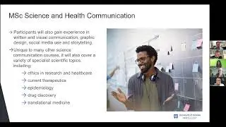 Master's course in Science and Health Communication - University of Dundee and AMICULUM
