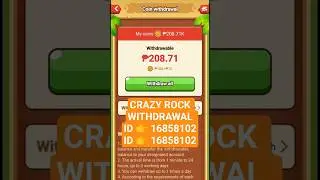 CRAZY ROCK WITHDRAWAL PROOF payout #shorts