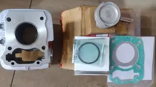 KIT CYLINDER PISTON//Honda shine 125 block piston kit//#JKAUTOUNBOXING