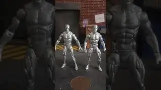 Marvel Legends Silver Surfer Comparisons #shorts #youtubeshorts