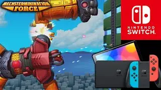 MECHSTERMINATION FORCE - COMPLETO EM PT-BR | Um Indie Que Parece Arcade dos Anos 90! - Switch#1