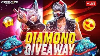 🔴 [ Biggest Diamonds Giveaway Free Fire 13500 | Diamond Challenge in Free Fire | 13500 Diamond ]
