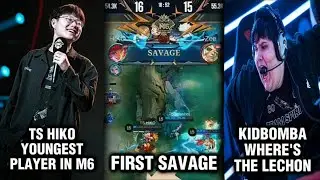 🔴 HIKO BEATRIX SAVAGE TEAM SPIRIT против CFU GAMING SWISS STAGE M6 WORLD CHAMPIONSHIP [АНГЛИЙСКИЙ]