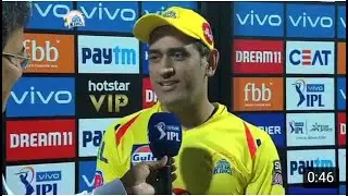 Dhoni Emotional Speech when the fans started to call him as &ldquo;Thala&rdquo; | CSK