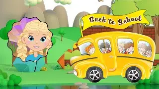 Wheels on the Bus (Kids Songs) Sing Along with Meera - Nursery Rhymes | Kids Poems