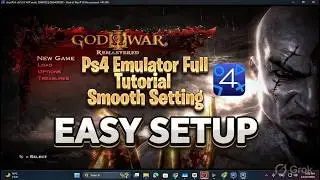 God of War 3 Remastered PS4 Emulator Tutorial | Full Setup Guide Smooth Settings