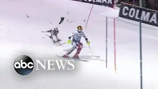 Drone Crashes During World Cup Race in Italy