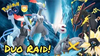 White & Black Kyurem Duo Raid! - Pok&eacute;mon Go