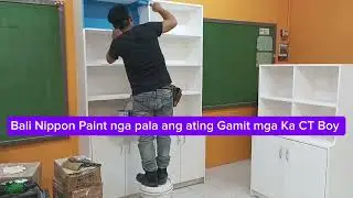 Cabinet Repair and paint Mga Ka CT Boy. Love to Learn part8