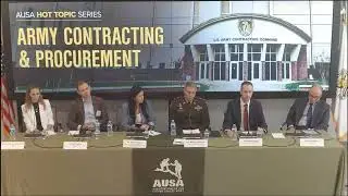 AUSA Hot Topic 2025 - Army Contracting - Contracting Goals in Support of Army Transformation