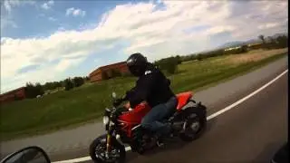 Vermont Motorcycle Ride By Route 2 Waterbury to Richmond, VT