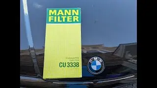 E34 Cabin Air Filter Install