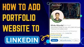 How To Add Portfolio Website to LinkedIn Profile in 2024