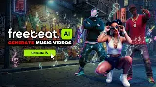 Turn Songs into AI Music Videos | Freebeat AI Music Video Generator