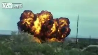 LiveLeak com   1960's Drone Launch Failure   BQM 34A Experimental Drone