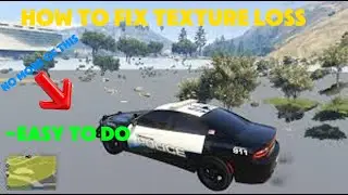 How to EASILY Fix Texture Loss In LSPDFR